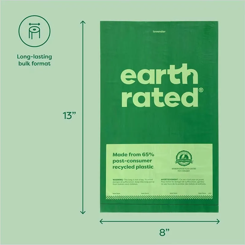 Earth Rated Box of 300 Poop Bags