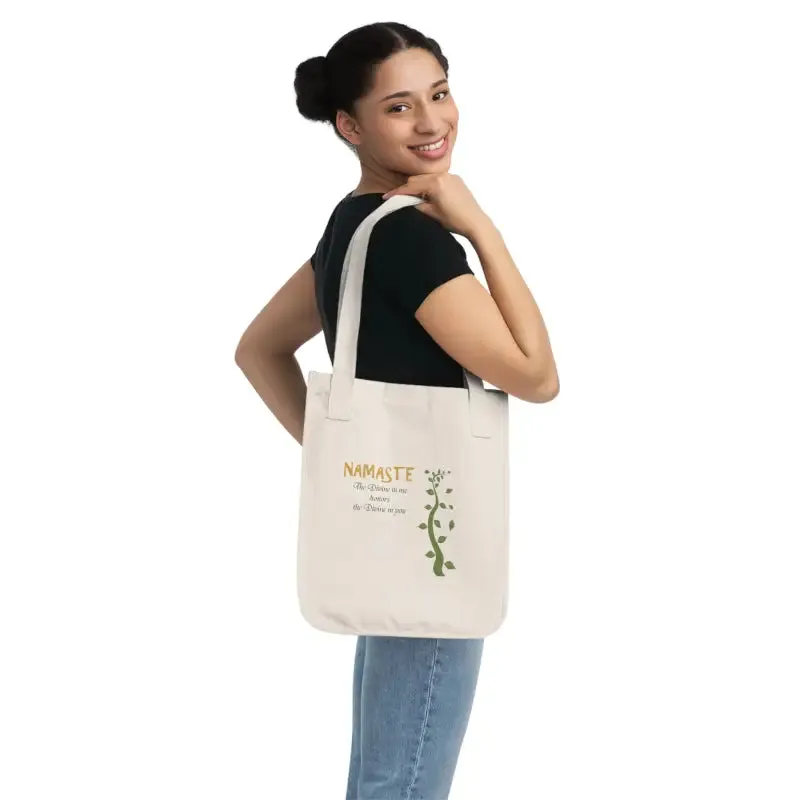 Eco Chic Canvas Tote Bag for Stylish Sustainability