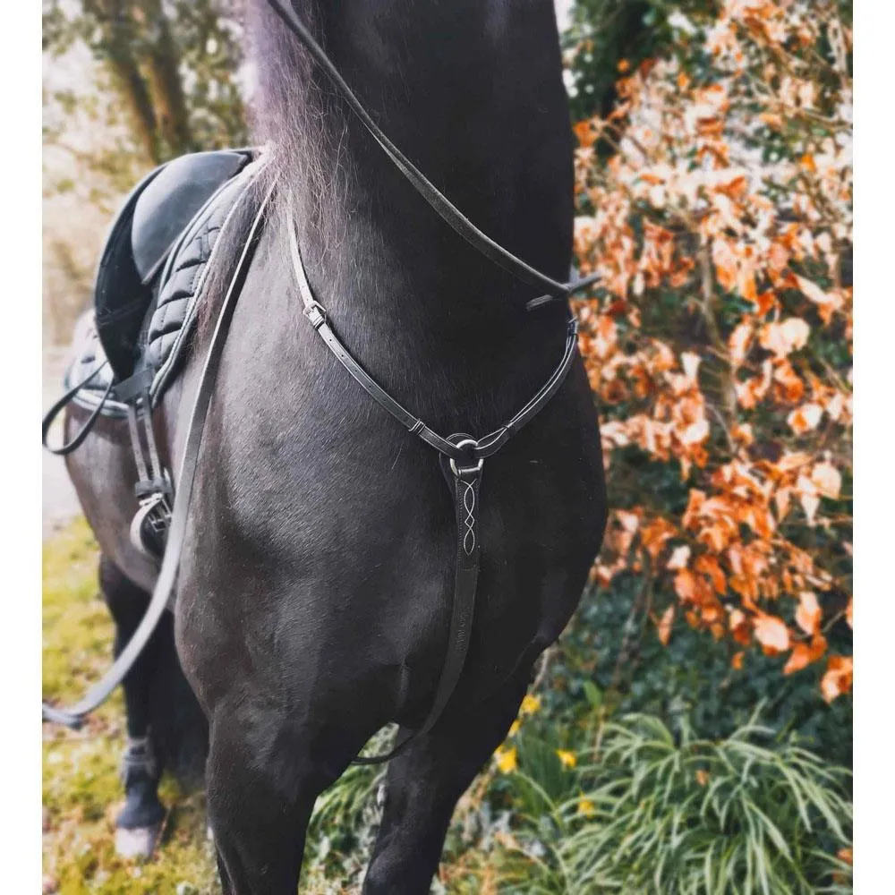 Eco Rider Hunt Breastplate with Martingale Attachment - Perfect for Cross Country