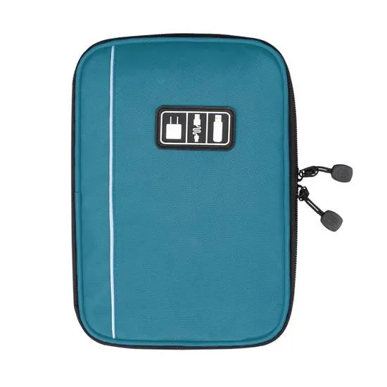 Electronic Accessories Travel Bag Nylon Mens Travel Organizer For Date Line SD Card USB Cable Digital Device Bag