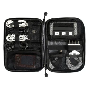 Electronic Accessories Travel Bag Nylon Mens Travel Organizer For Date Line SD Card USB Cable Digital Device Bag