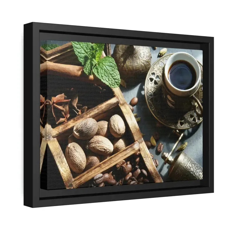 Elevate your Space with Black Coffee Matte Canvas