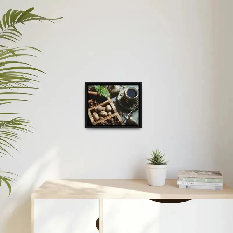Elevate your Space with Black Coffee Matte Canvas