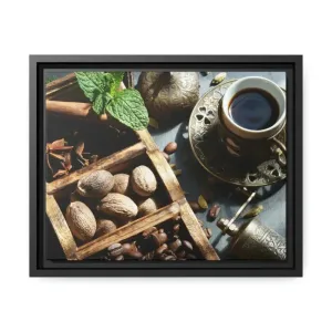 Elevate your Space with Black Coffee Matte Canvas