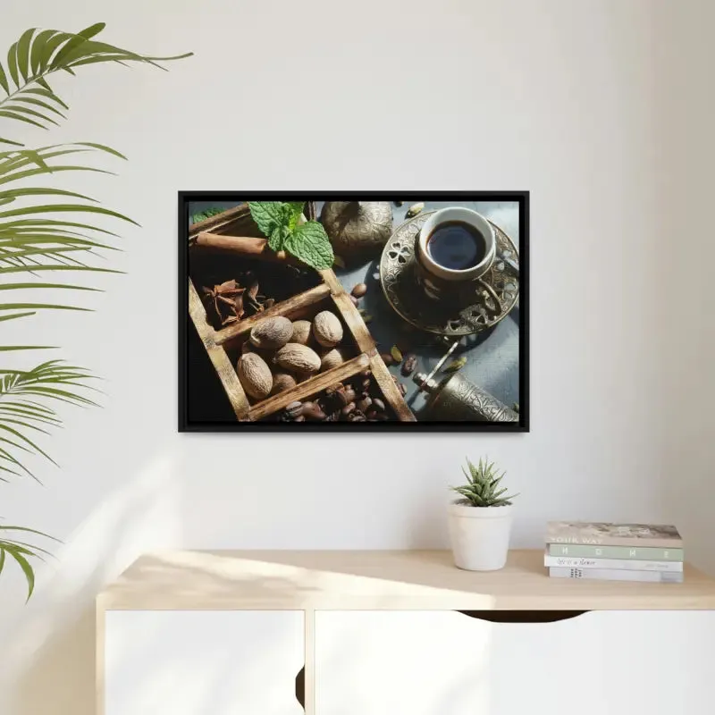 Elevate your Space with Black Coffee Matte Canvas