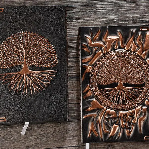 Embossed Notebook - Tree of Life