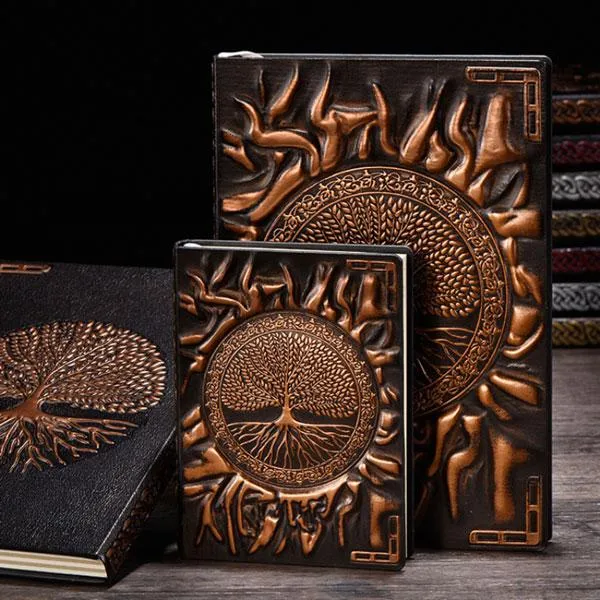 Embossed Notebook - Tree of Life