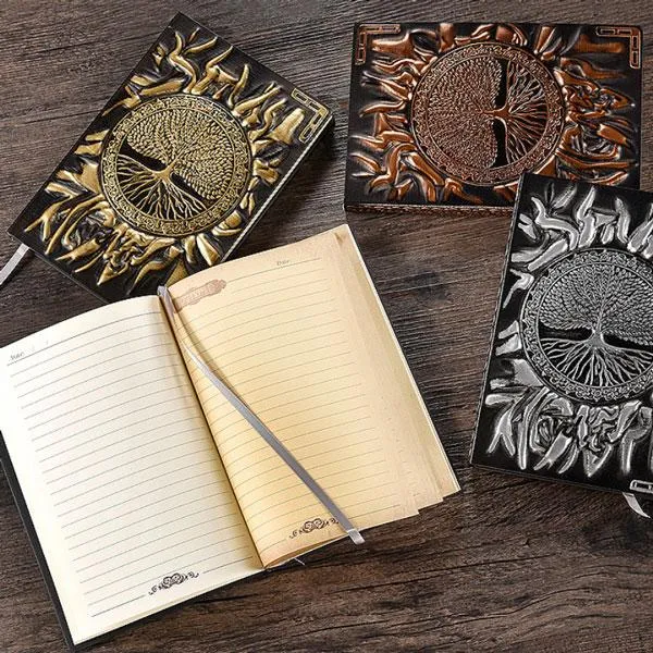 Embossed Notebook - Tree of Life
