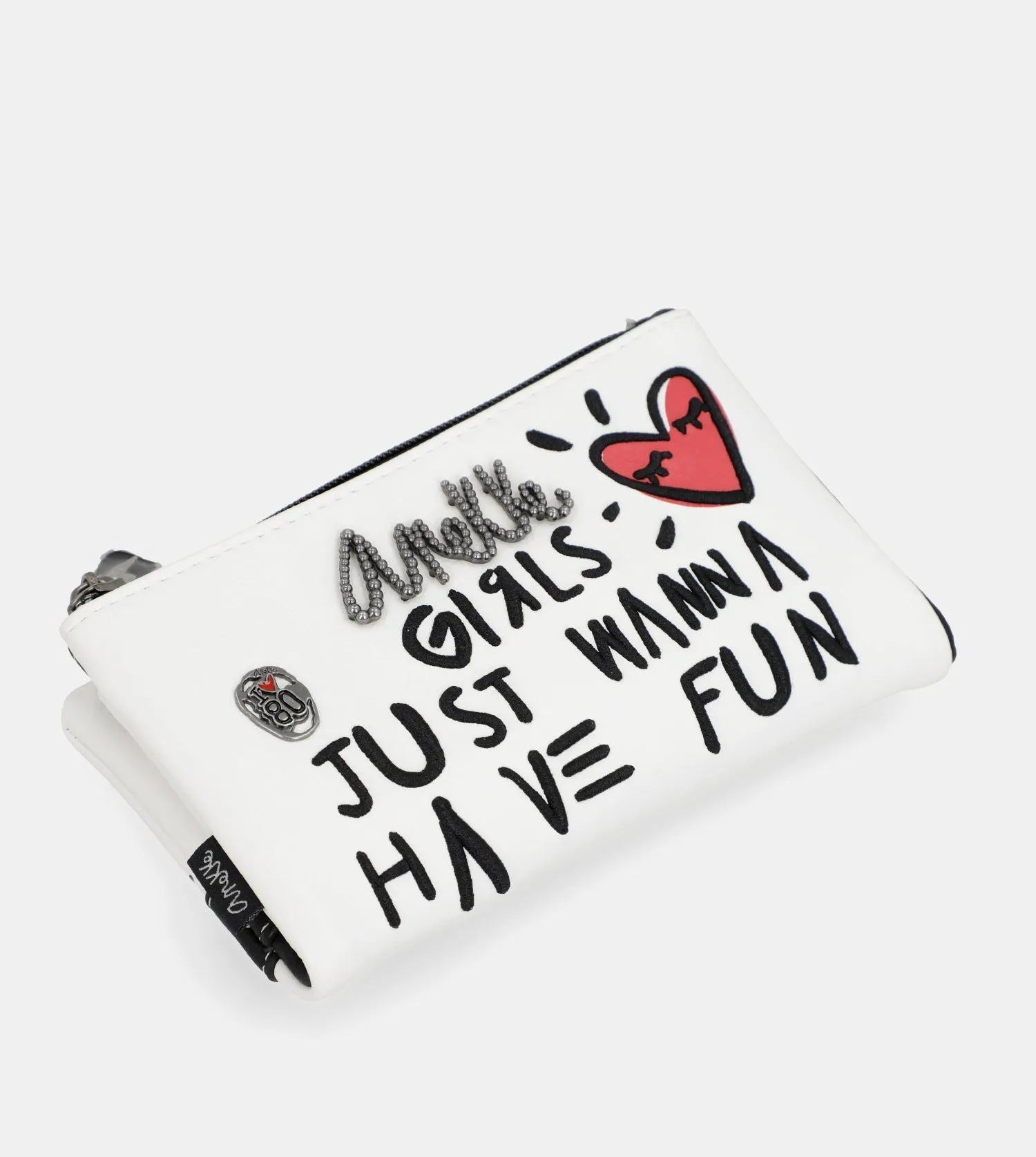 Energy large white wallet