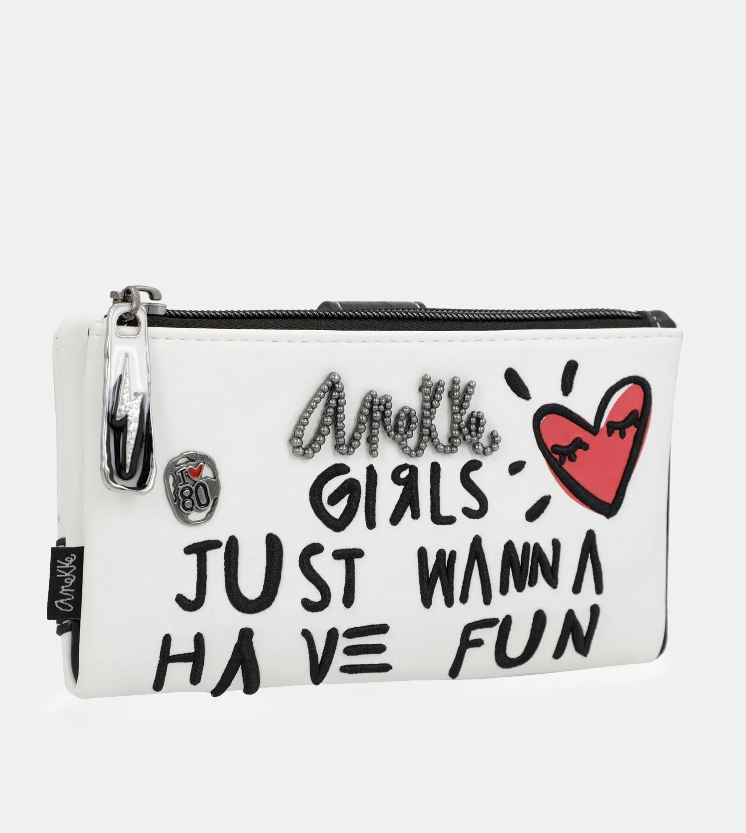 Energy large white wallet
