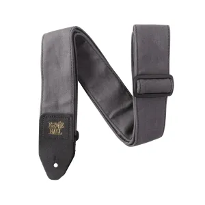 Ernie Ball Denim Guitar Strap, Wash Grey