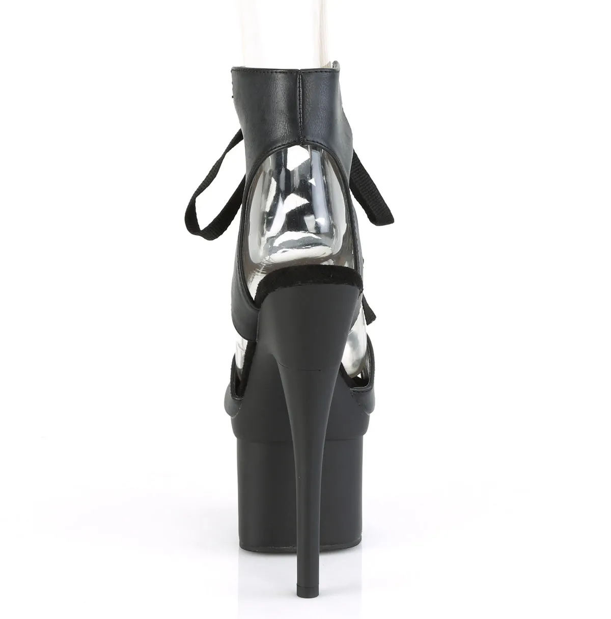 ESTEEM-700-14  Black Faux Leather/Black Matte