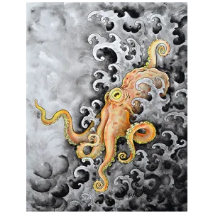 Evening Crawl Canvas Giclee