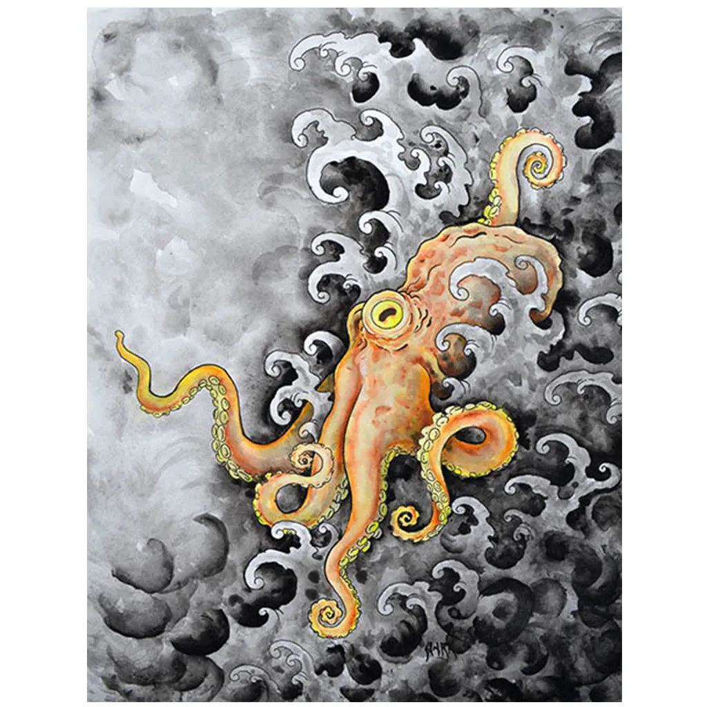 Evening Crawl Canvas Giclee