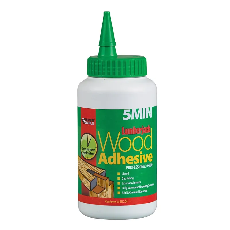 Everbuild Lumberjack 5 Min PU Wood Adhesive Gel