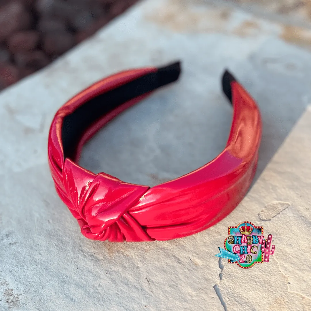 Faux Leather Headbands