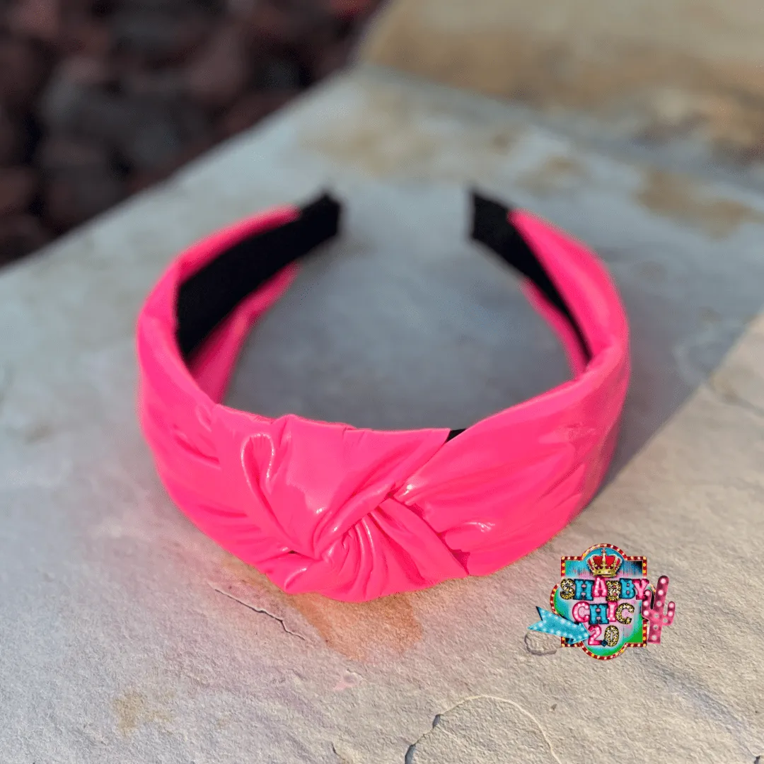 Faux Leather Headbands