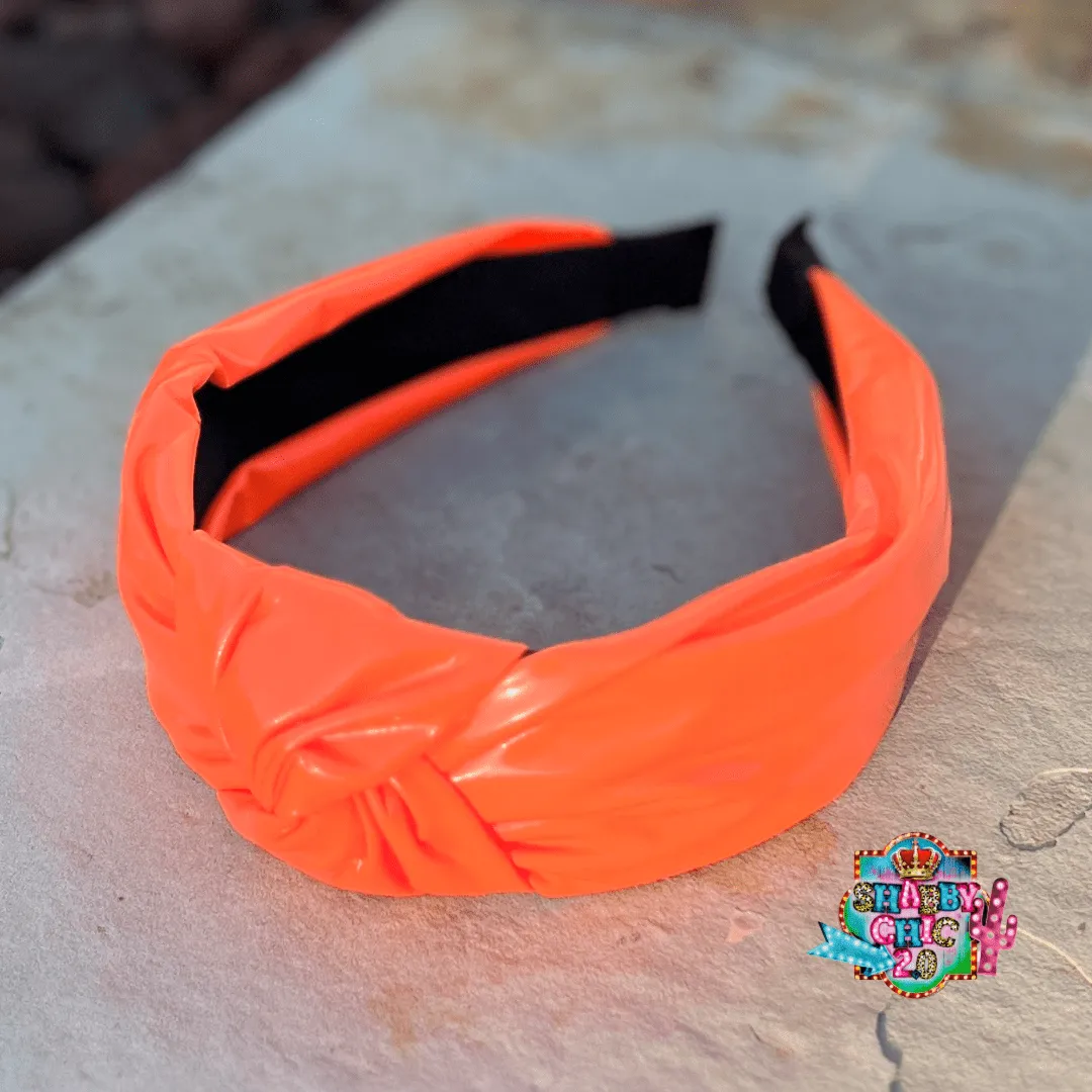 Faux Leather Headbands