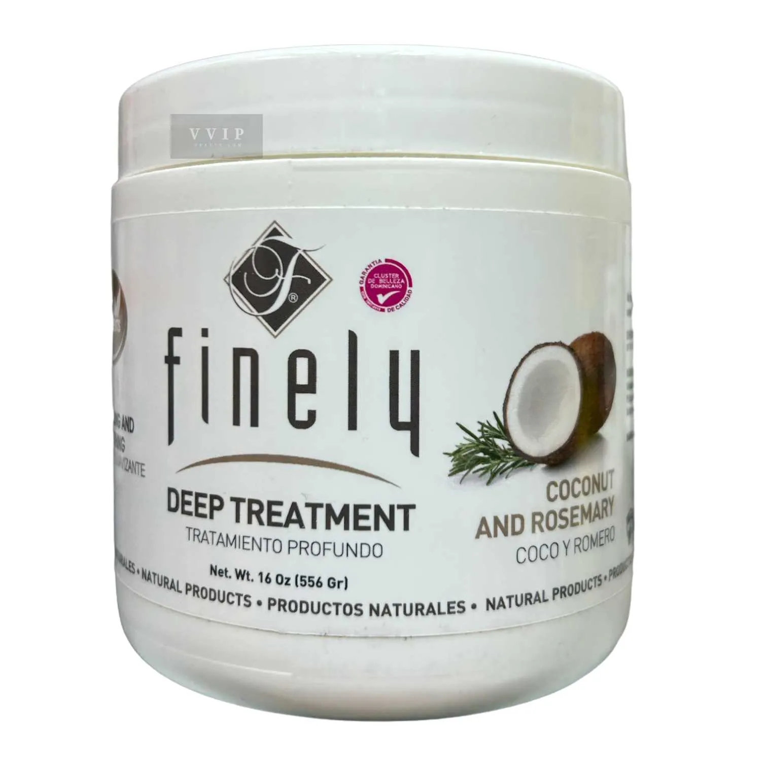 Finely Coconut And Rosemary Deep Treatment 16 oz