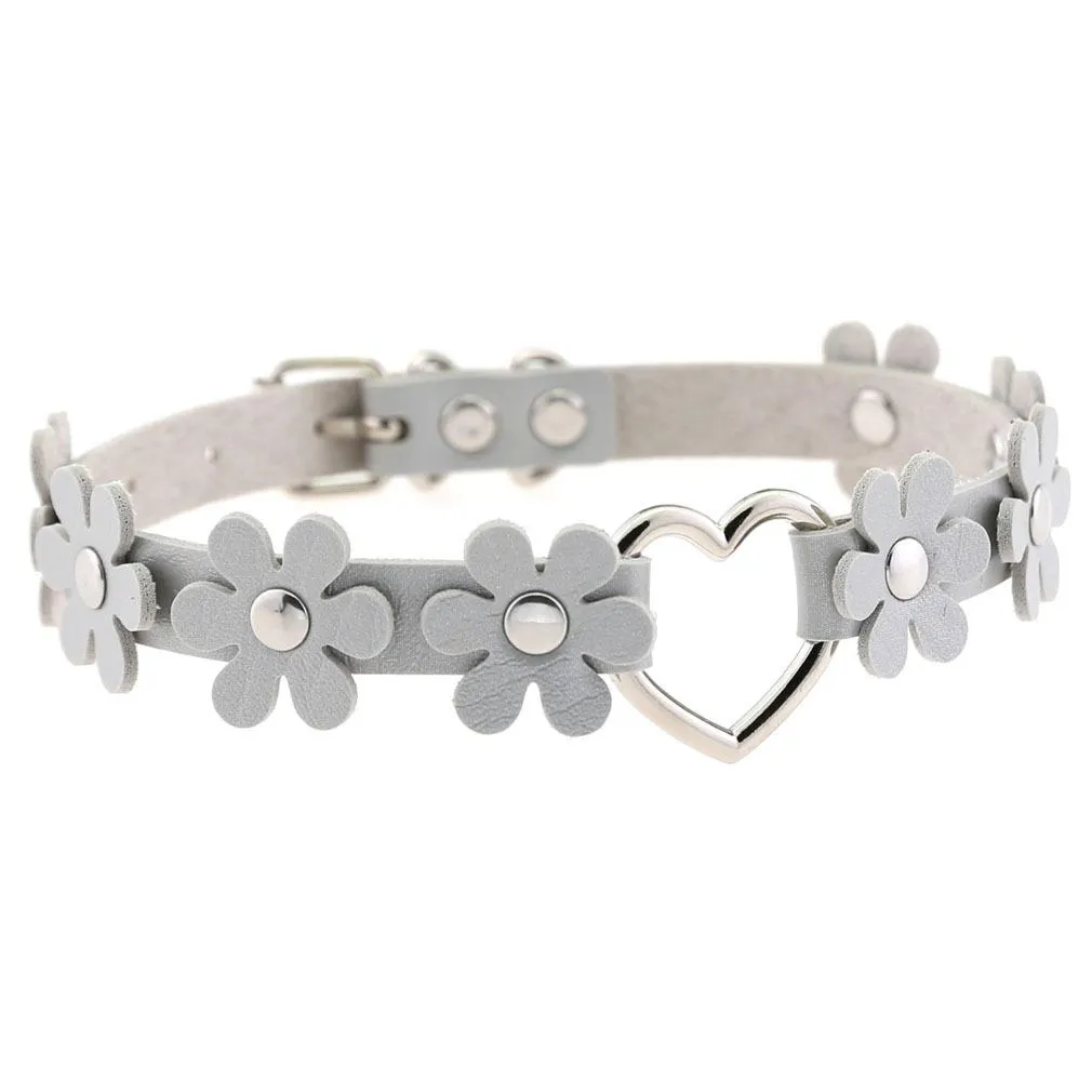 Flower Heart Collar SD01341