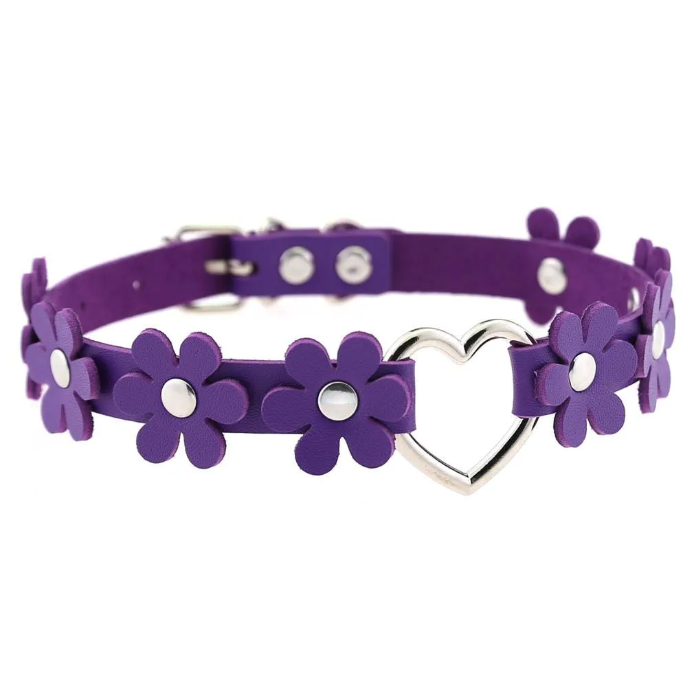 Flower Heart Collar SD01341