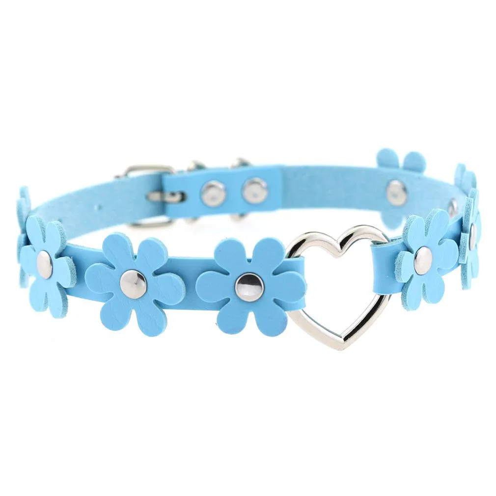 Flower Heart Collar SD01341