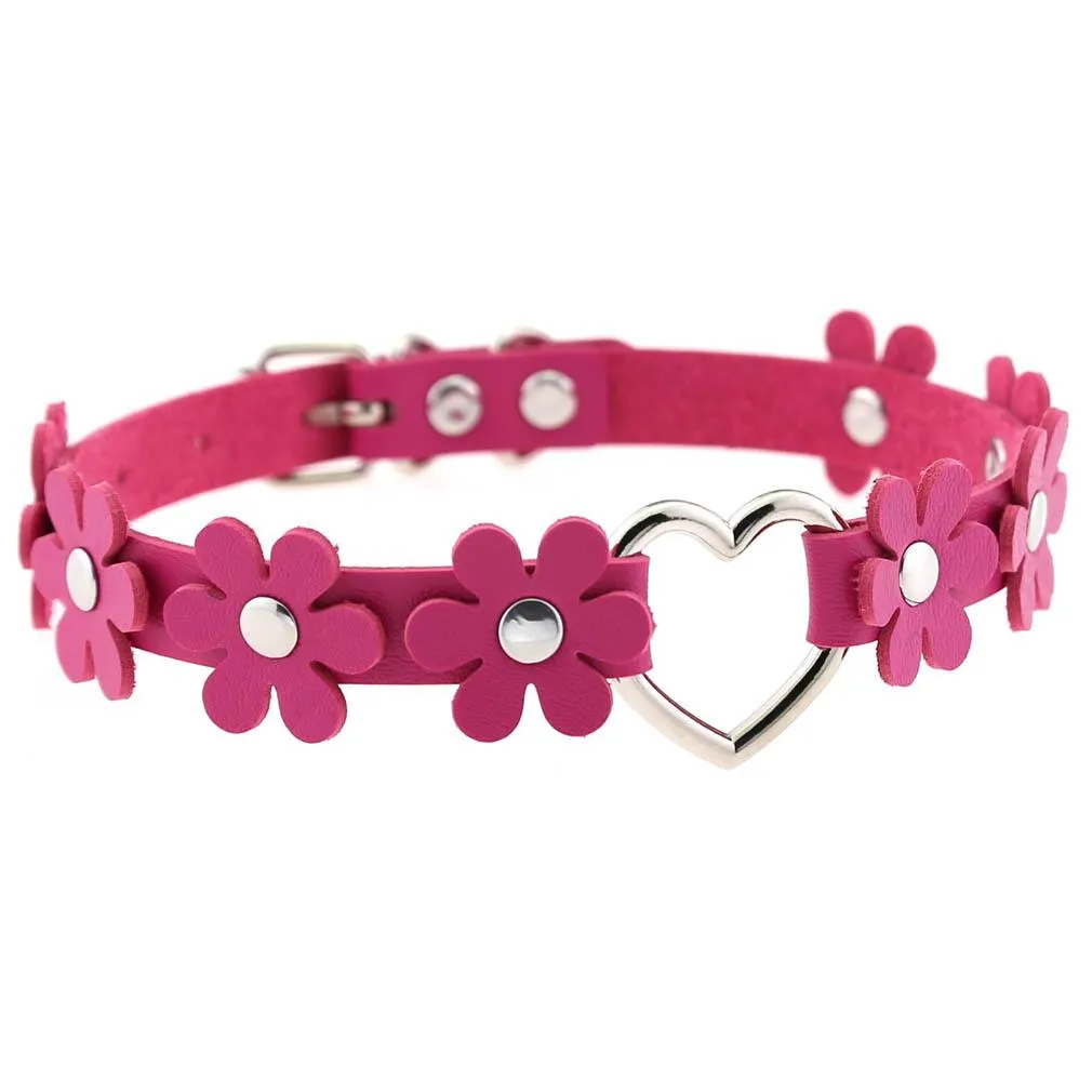 Flower Heart Collar SD01341