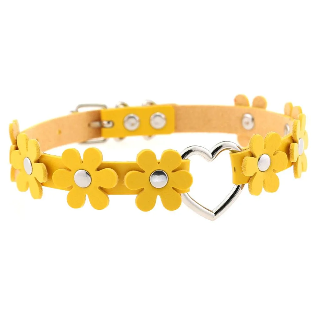 Flower Heart Collar SD01341