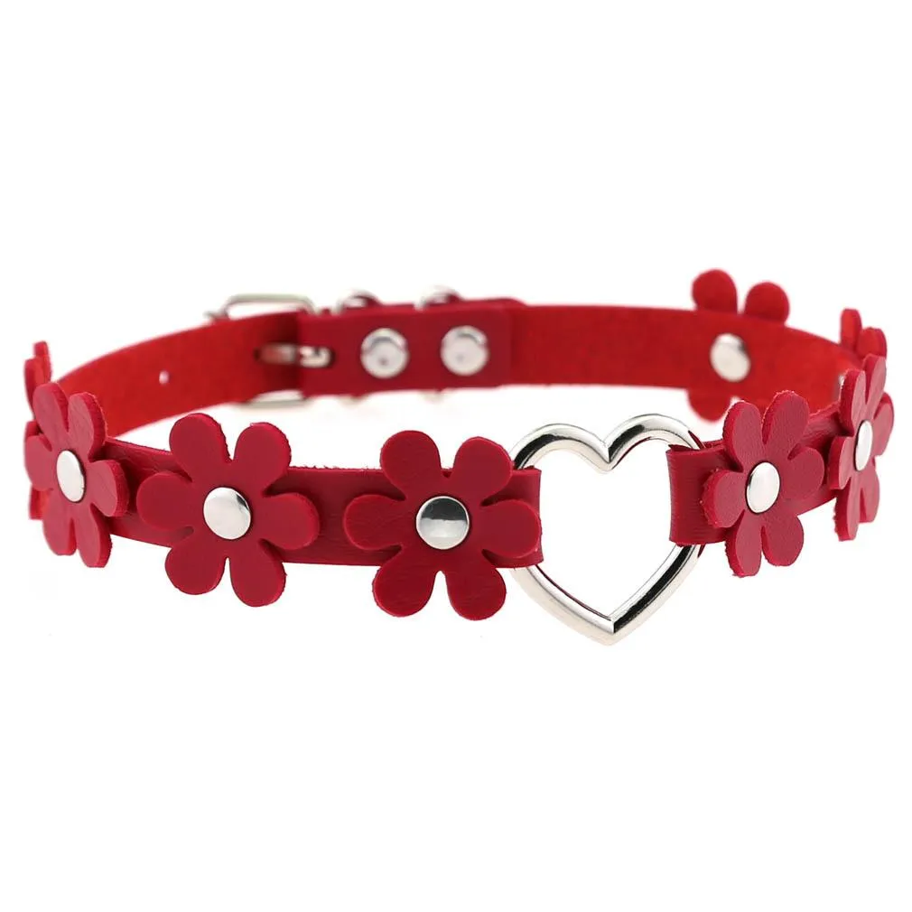 Flower Heart Collar SD01341