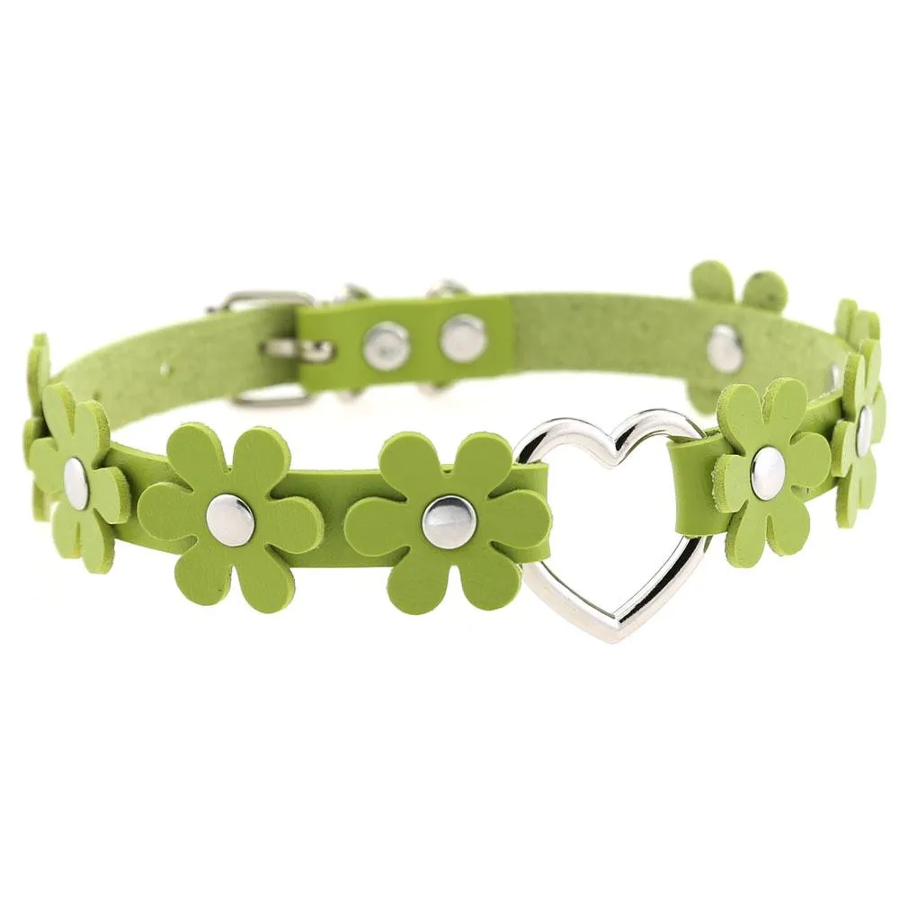 Flower Heart Collar SD01341