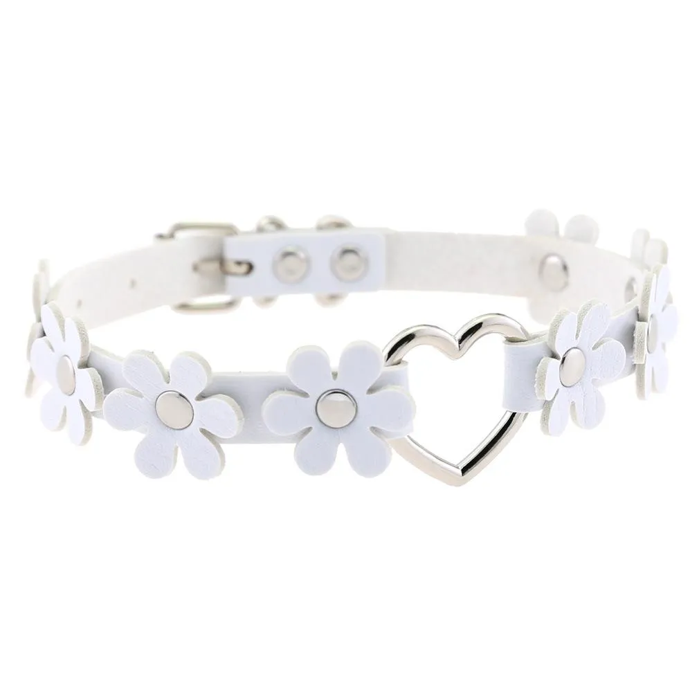 Flower Heart Collar SD01341