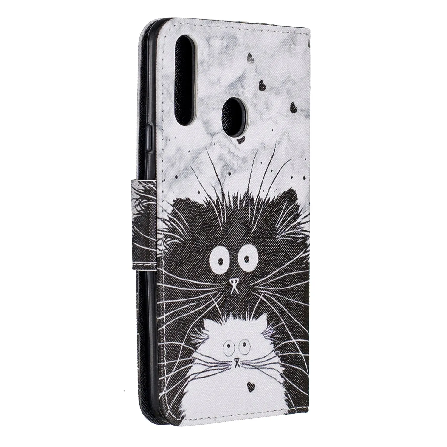 For Samsung A10S/A20S Smartphone Case PU Leather Phone Shell Lovely Cartoon Pattern Card Slots Overall Protection Magic butterfly