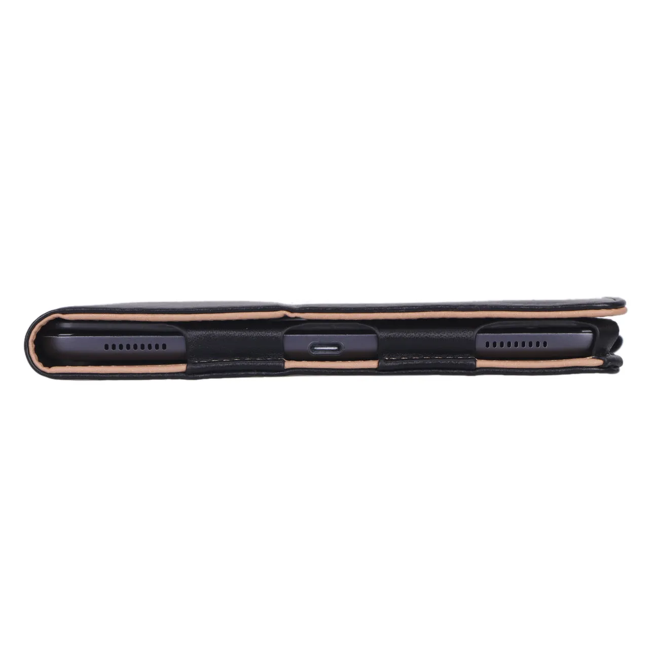For Samsung TAB A 10.1 T510 T515 2019 Retro PU Leather Protective Hand Support Tablet Case with Card Position Bracket  black_Samsung TAB A 10.1 T510 T515 2019