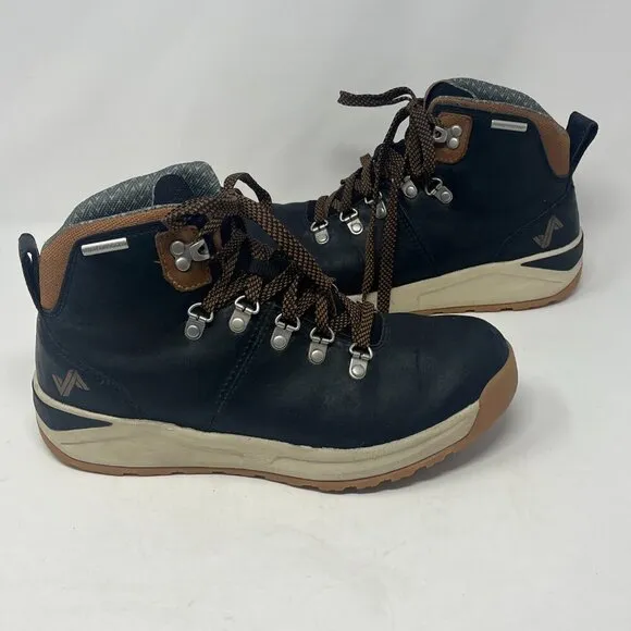 Forsake Halden Mid Men's Waterproof Hiking Sneaker Boot 8 Black Tan
