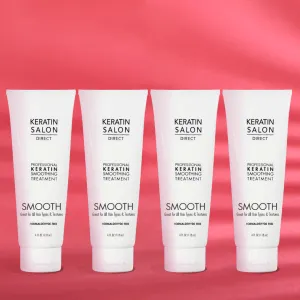 Four Treatments - a year of smooth, frizz-free, manageable hair