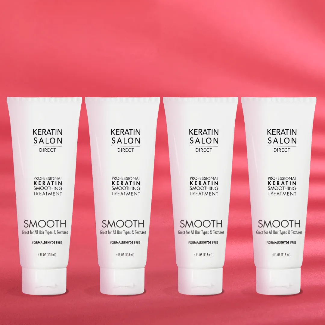 Four Treatments - a year of smooth, frizz-free, manageable hair