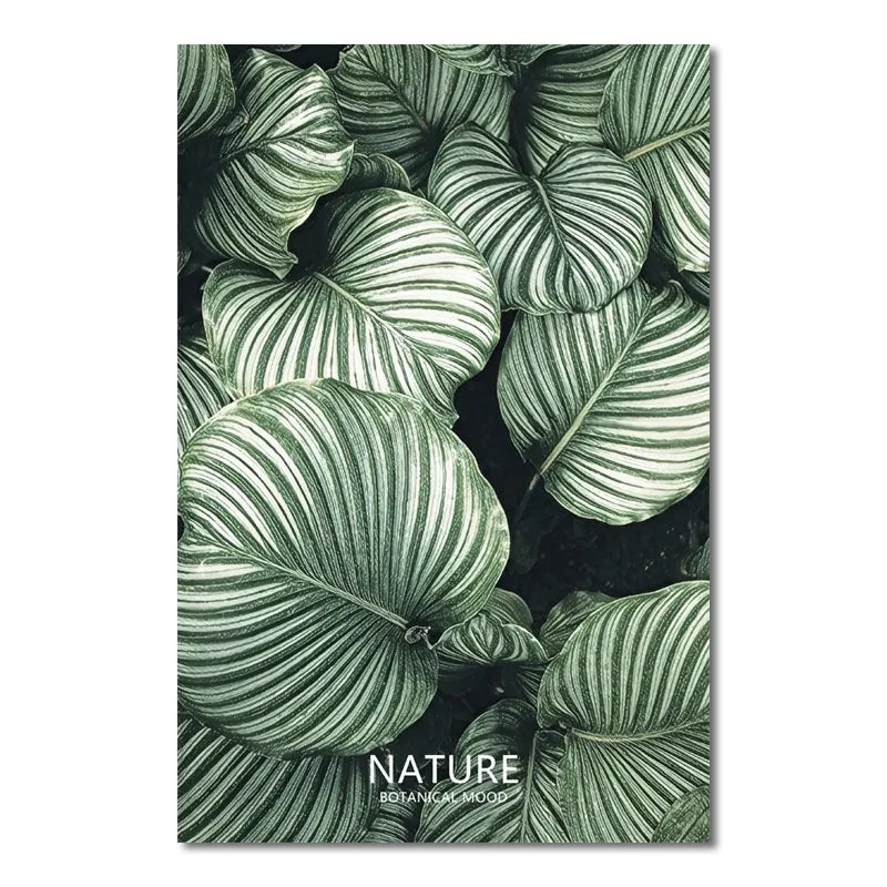 Fresh Green Plant Nordic Wall Art