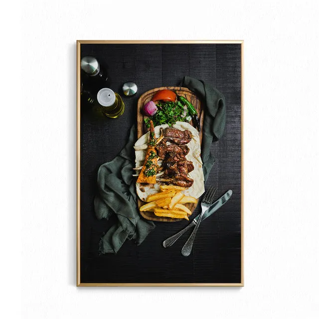 Fruit Vegetable Kitchen Wall Art