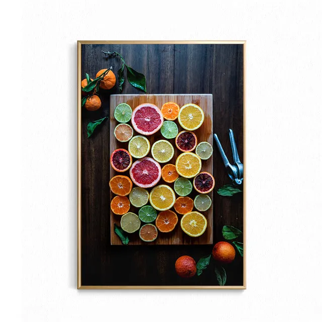 Fruit Vegetable Kitchen Wall Art