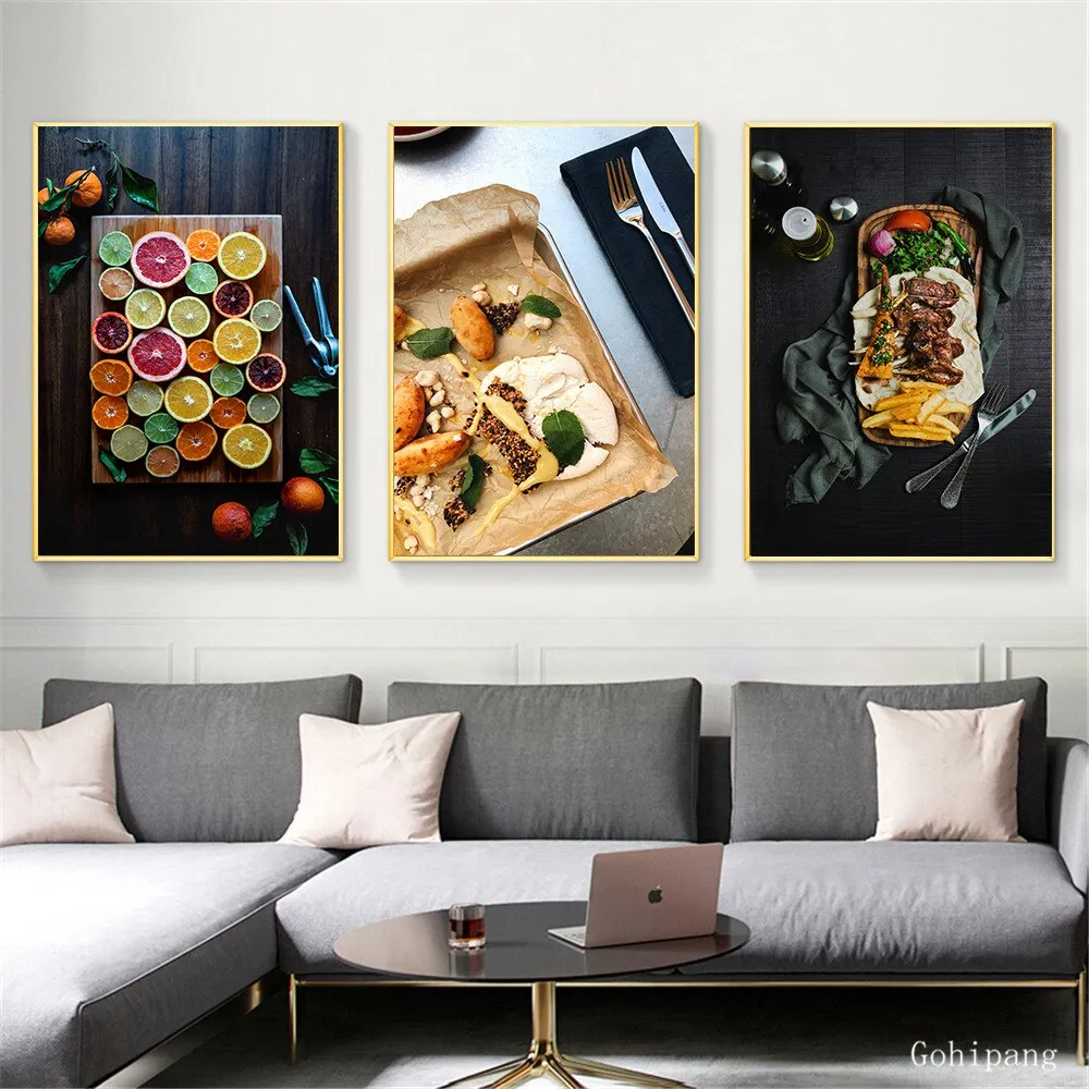 Fruit Vegetable Kitchen Wall Art