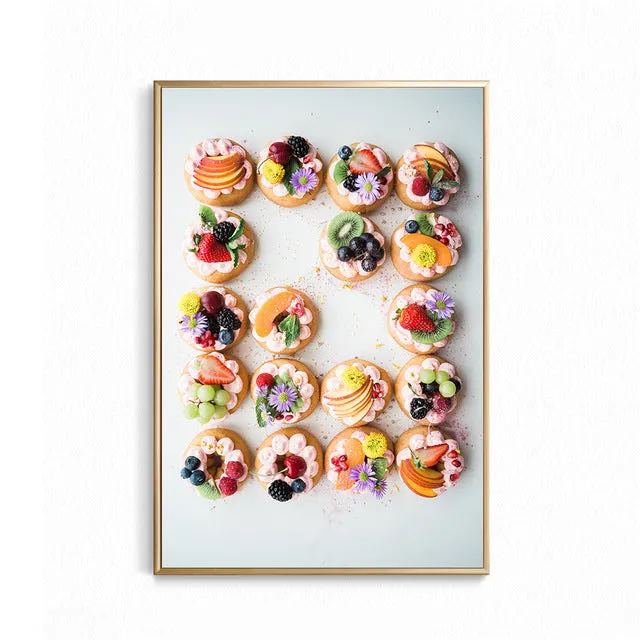 Fruit Vegetable Kitchen Wall Art