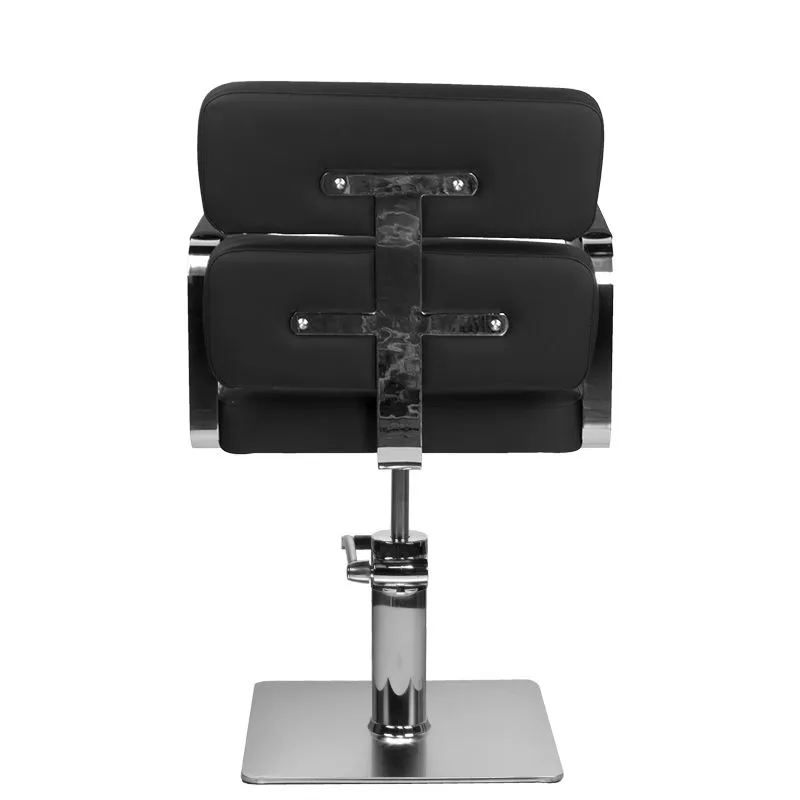 Gabbiano black hairdressing chair
