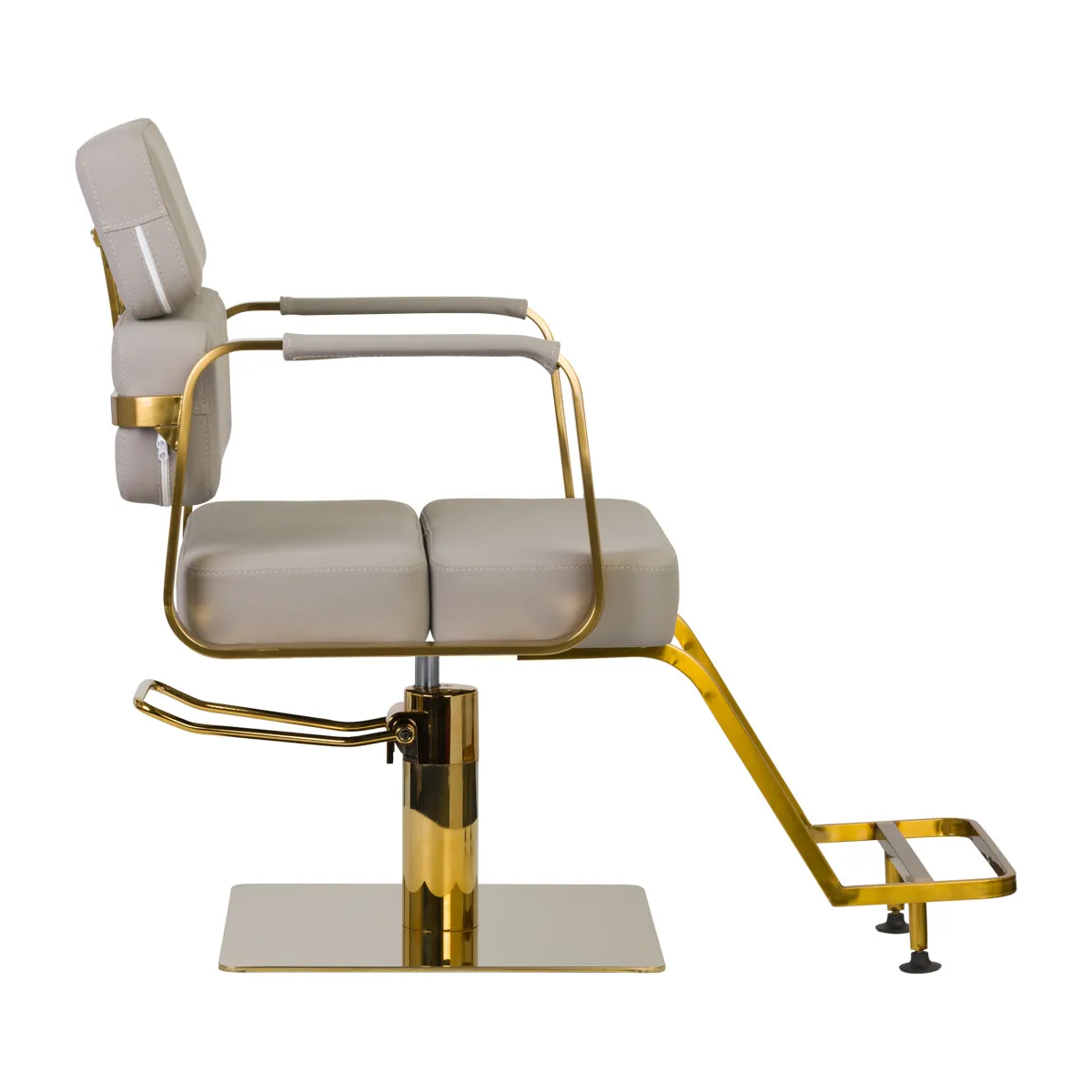 GABBIANO HAIRDRESSING CHAIR PORTO GOLD GRAY