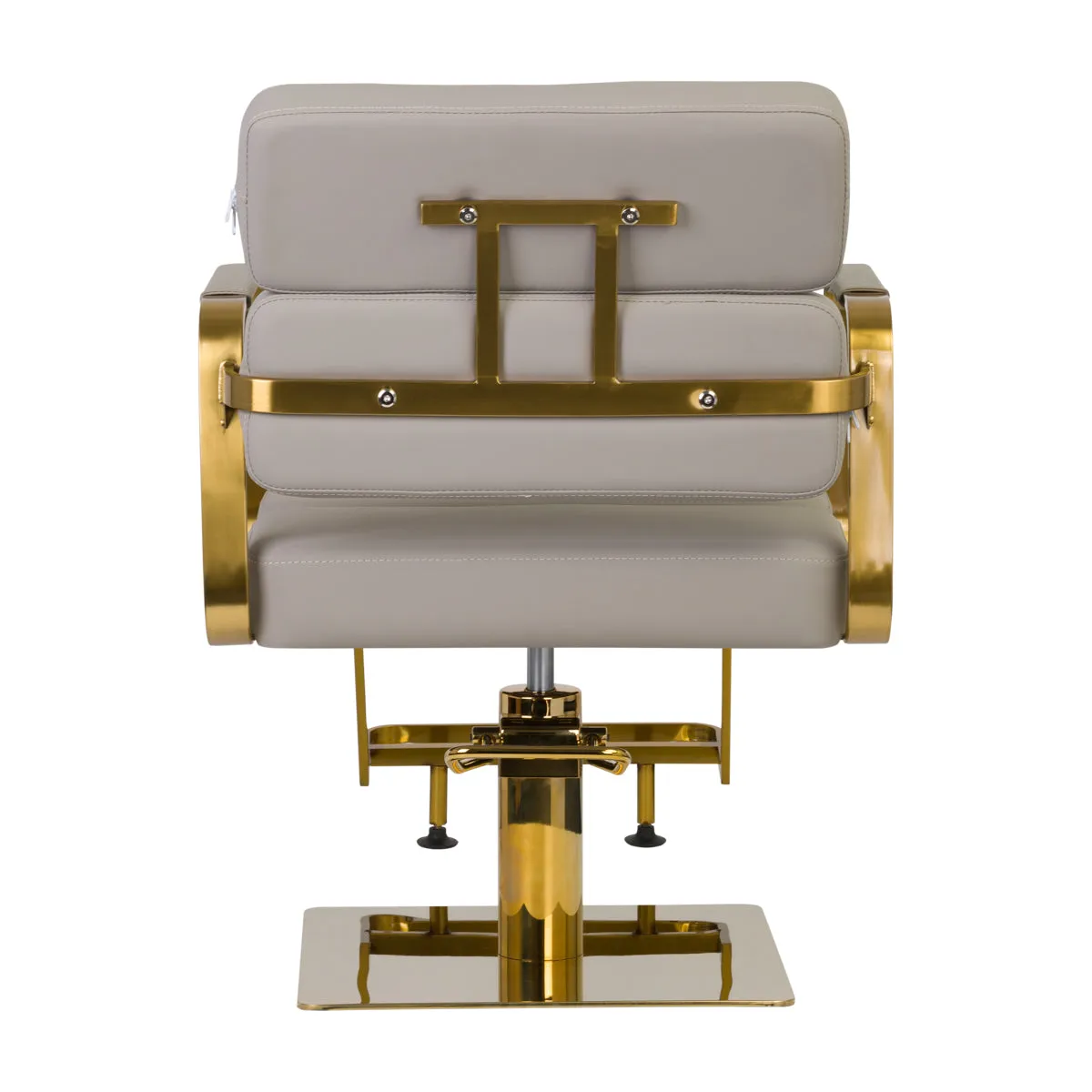 GABBIANO HAIRDRESSING CHAIR PORTO GOLD GRAY