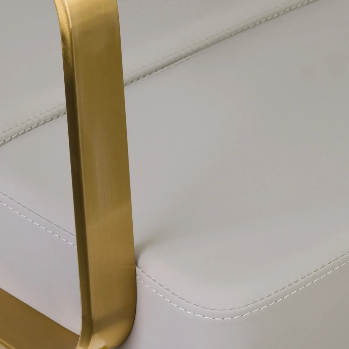 GABBIANO HAIRDRESSING CHAIR PORTO GOLD GRAY