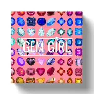 Gem Girl Canvas Wall Art