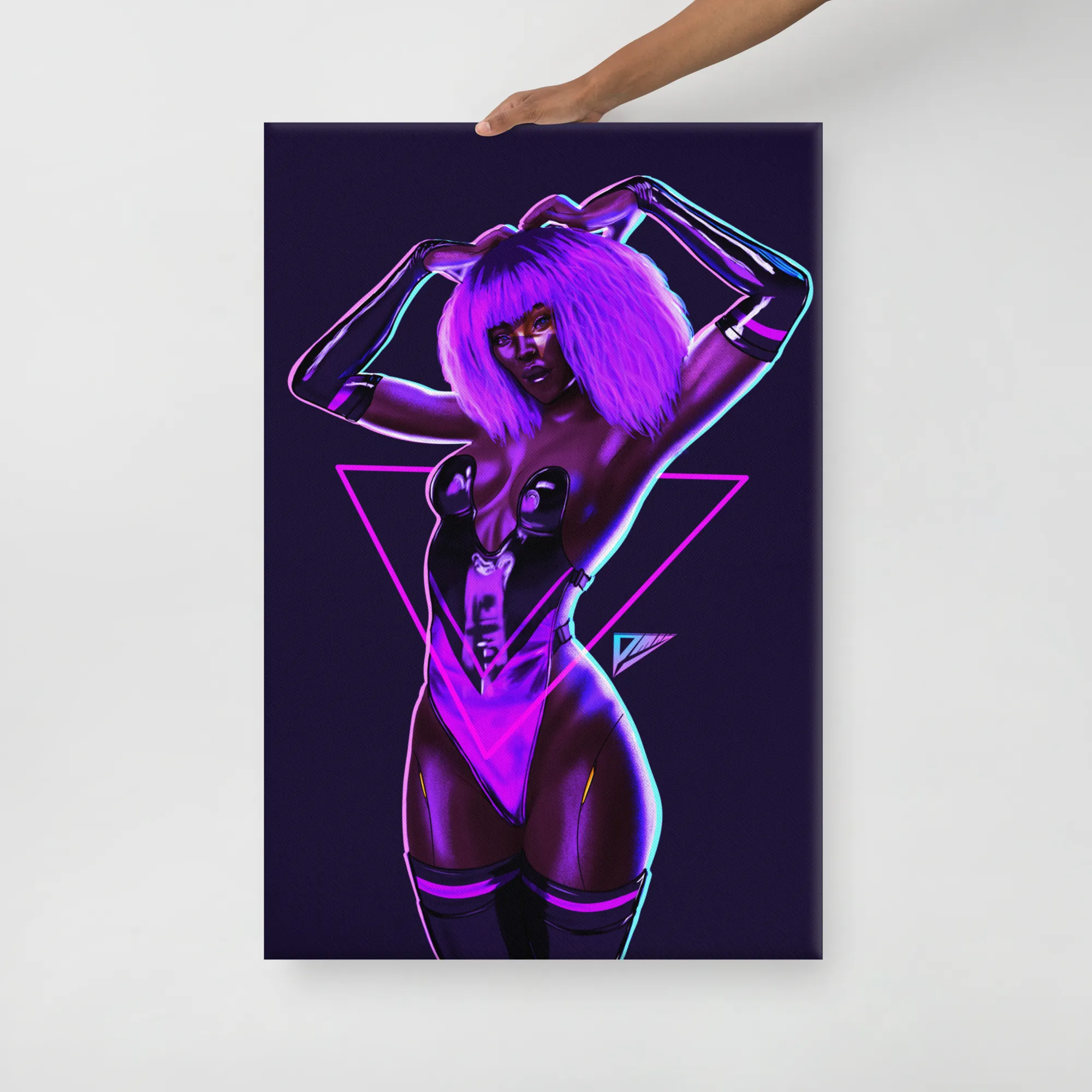 Go-go Nefertiti Canvas 24x36