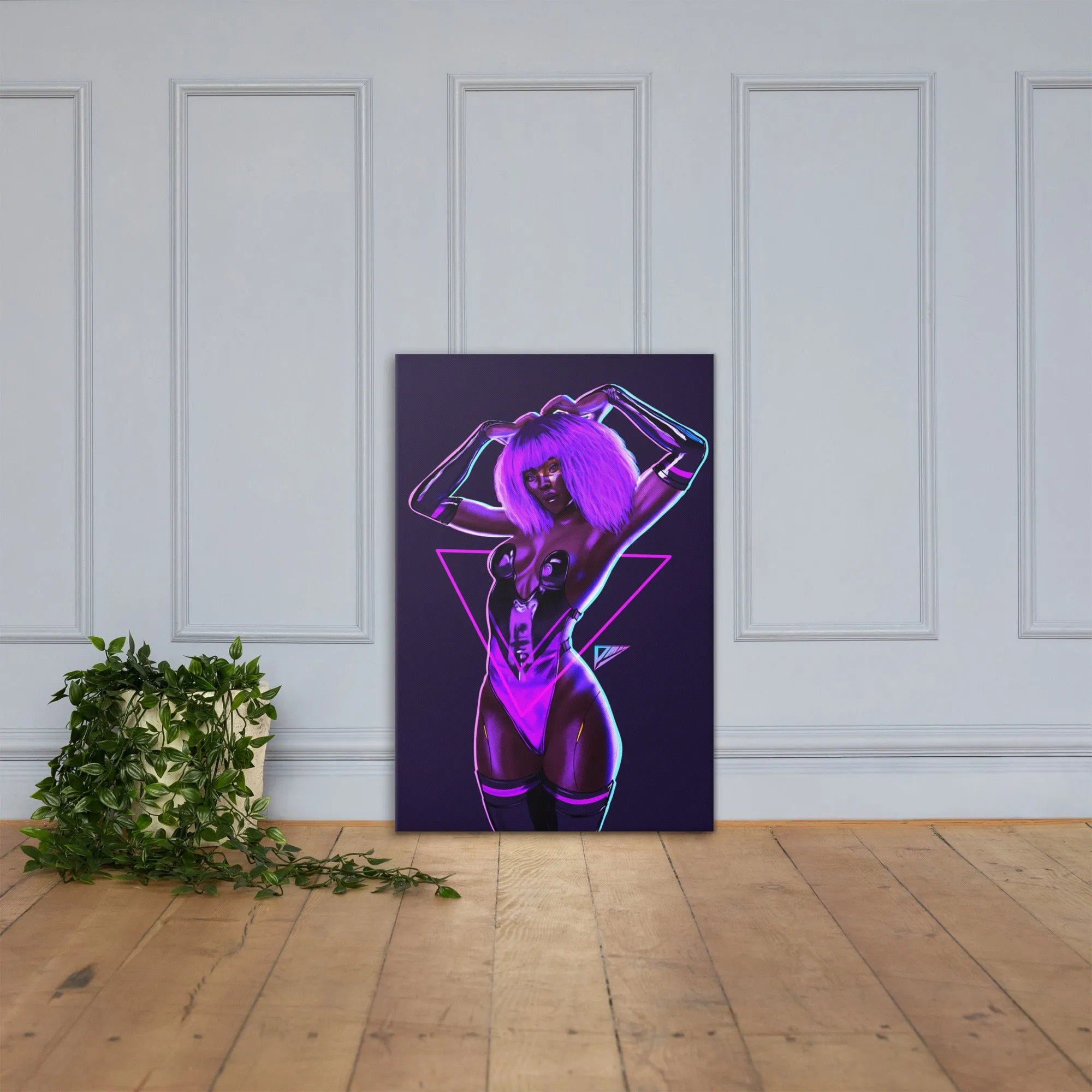 Go-go Nefertiti Canvas 24x36
