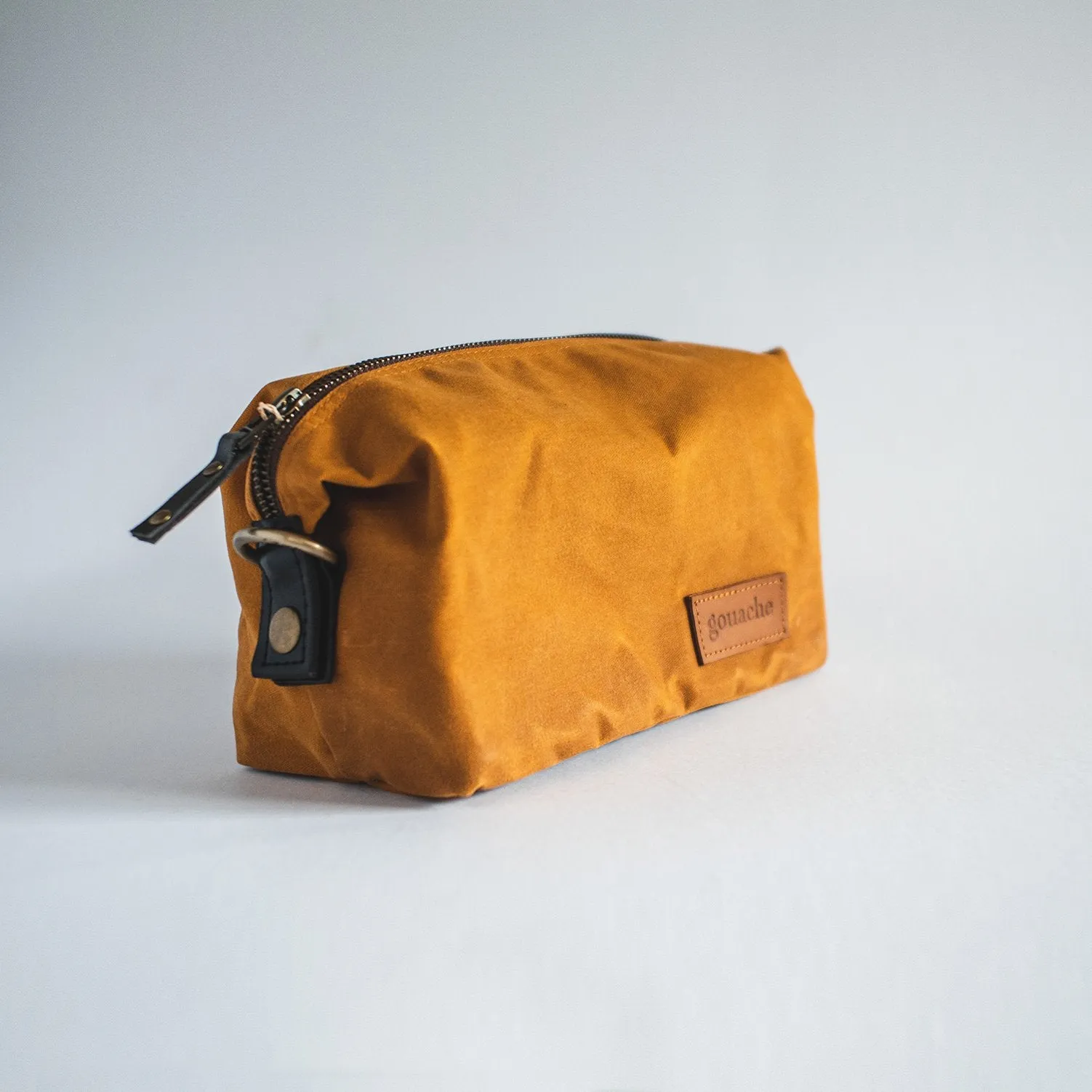 Gouache Sweeney Waxed Canvas Dopp Kit