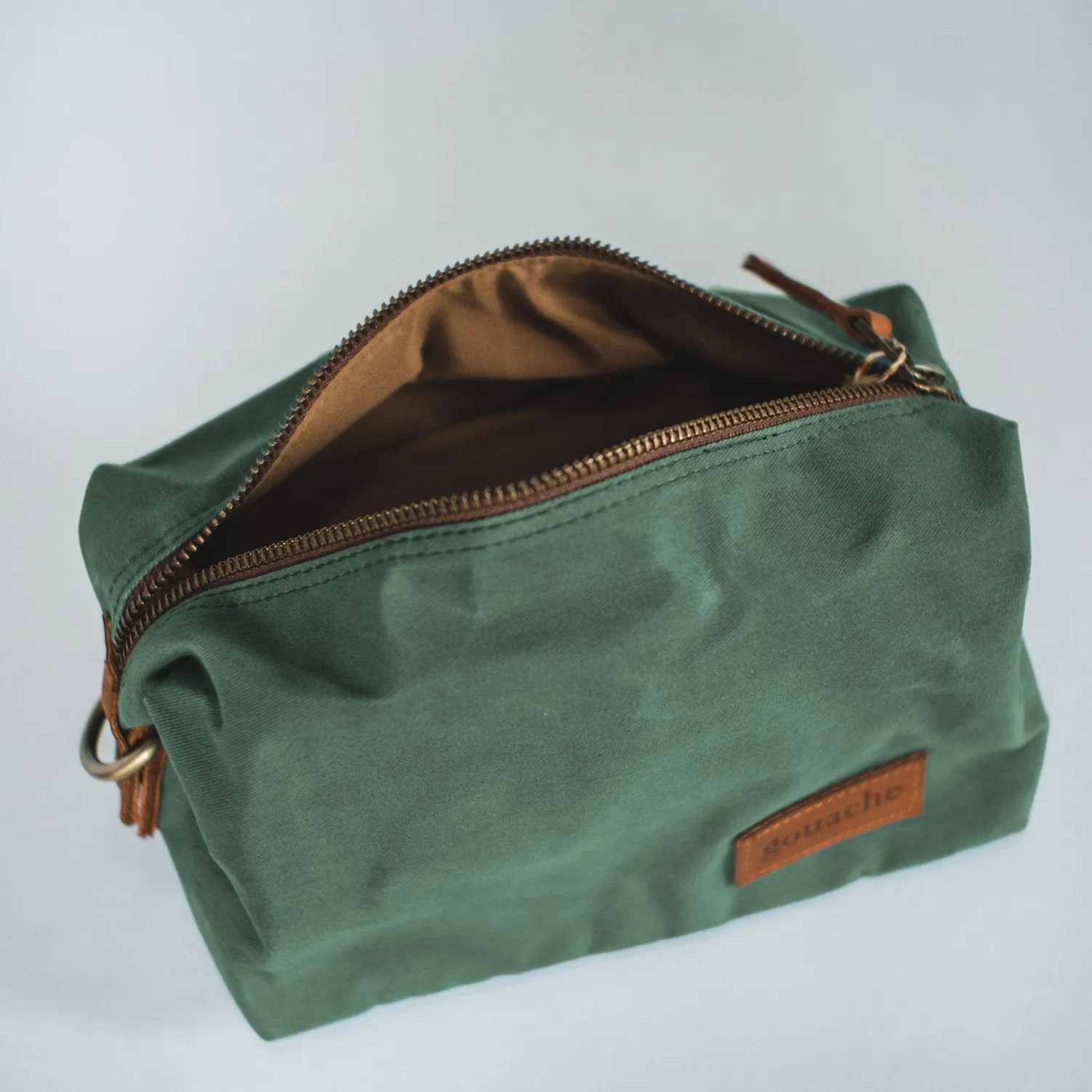 Gouache Sweeney Waxed Canvas Dopp Kit